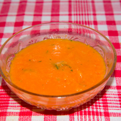 Purê de abóbora